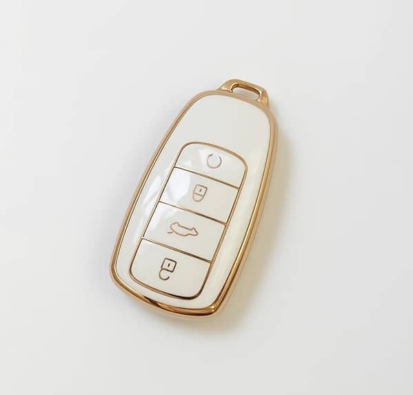 Jaecoo J7 Smart Key TPU White Key Cover