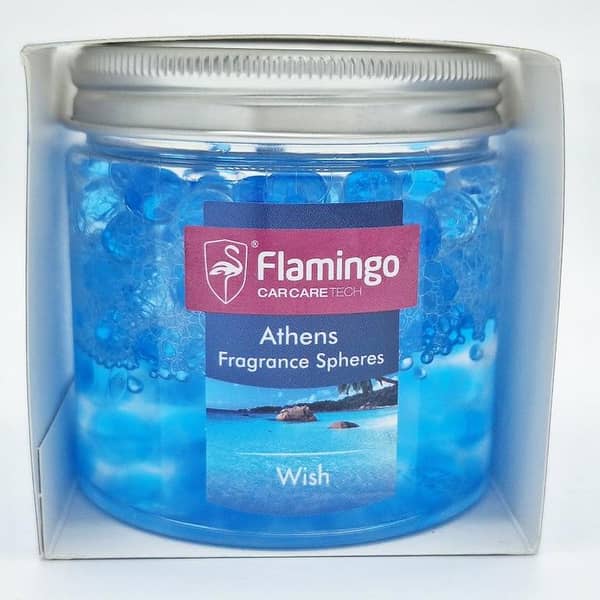 Flamingo Athens Fragrance Spheres – Wish: Long-Lasting Air Freshener for Home, Car & Office