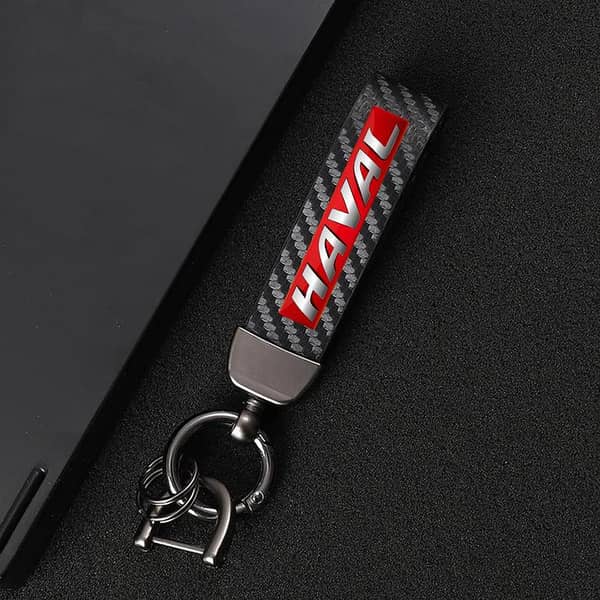 Carbon Fiber Metal Key Cover for Haval – Premium Key Protection Case