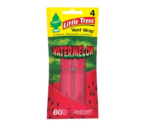 LITTLE TREES Vent Wrap Car Air Freshener – Watermaloon Scent for Long-Lasting Freshness