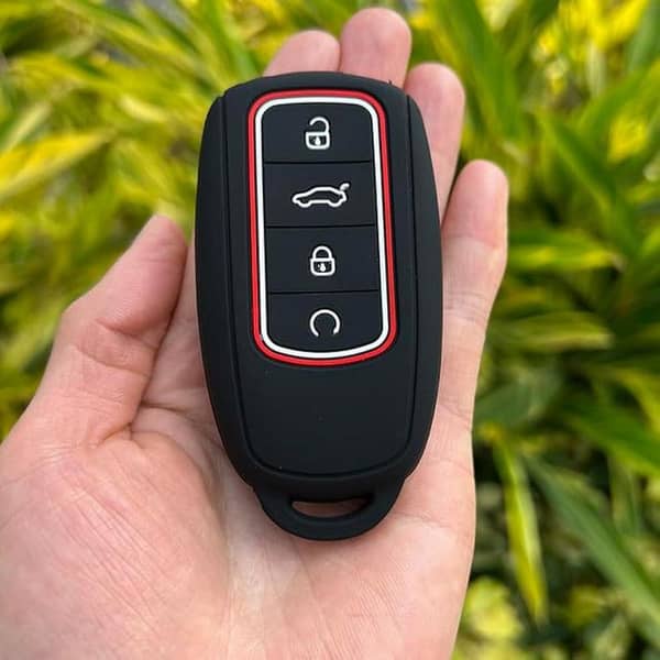 Jaecoo J7 Silicone Key Cover with 4-Button Remote