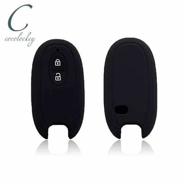 Suzuki Silicone Key Cover for 2-Button Smart Remote - Black