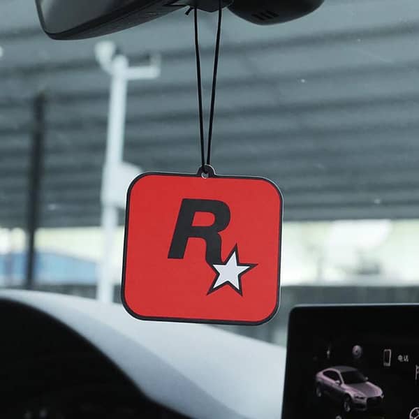 GTA Car Air Freshener Hanging Card in Red