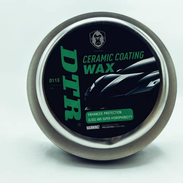 DTR Ceramic Coating Wax 300g – High Gloss, Long-Lasting Hydrophobic Protection for Car and Bike