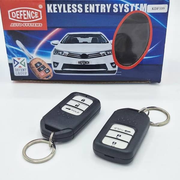 Defence Keyless Entry System — Universal for Most Cars with Honda Civic Style Remote