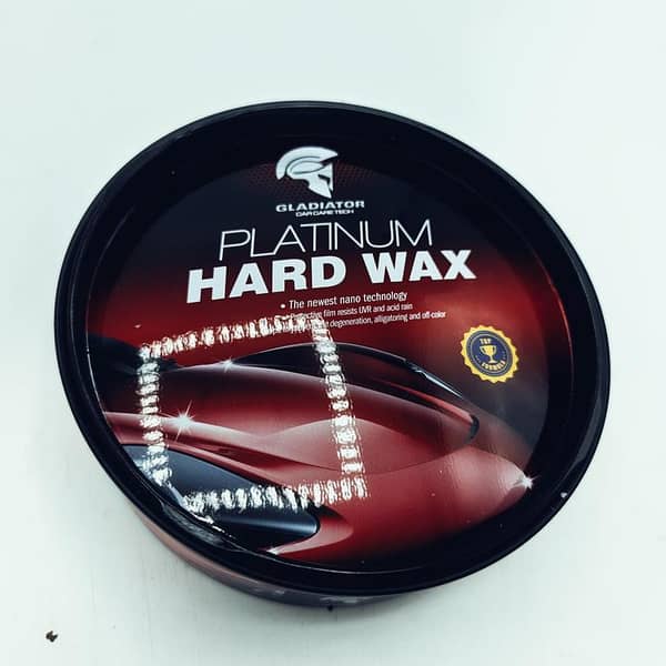 Gladiator Platinum Hard Wax – Ultra Gloss Finish, Long-Lasting Paint Protection for Cars, Bikes and More