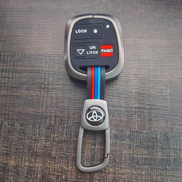 Toyota Corolla 2005 Metal Key Cover - BMW Style