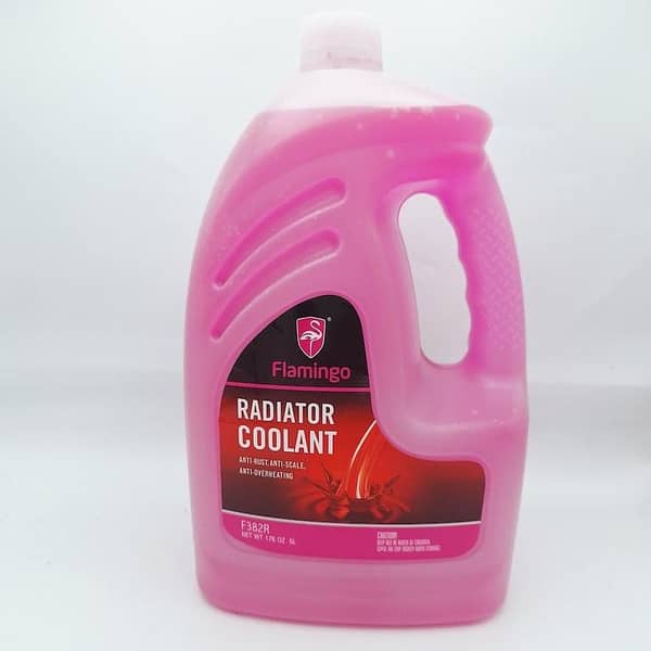 Flamingo Radiator Coolant 5L – Red & Green Anti-Corrosion Engine Cooling Fluid