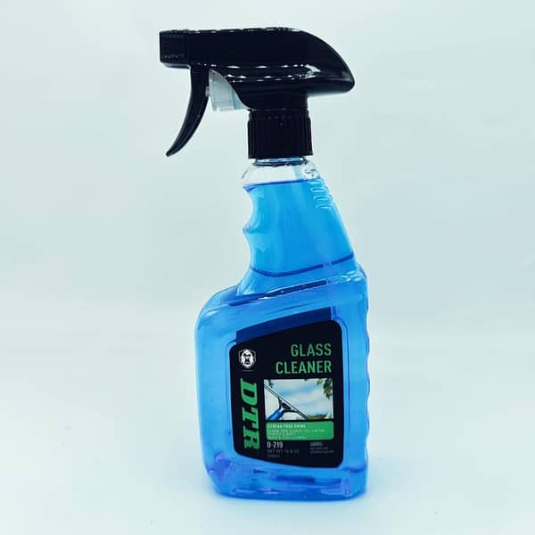 DTR Glass Cleaner 500ml – Streak-Free, Anti-Fog & Anti-Dust Formula for Car and Home