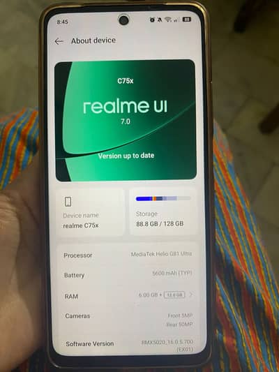 Realme C75x