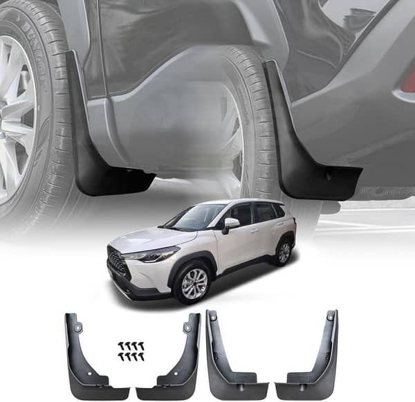 Mud Flaps Guards for Toyota Cross (Corolla Cross) 2021-2025 — Set of 4