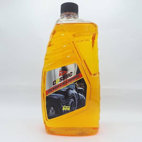 Kangaroo Cosmic Car Wash & Wax Shampoo Gold Class 2000ml – Premium 2-in-1 Car Cleaner and High-Gloss Protector