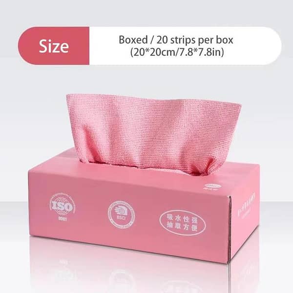 20-pcs Absorbent Microfiber Towels set for Kitchen Non-Stick Dishcloths, Oil Cloths and Napkins