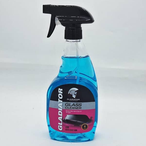 Gladiator Glass Cleaner Spray 500ml – Streak-Free Shine for Car Windows and Home Glass