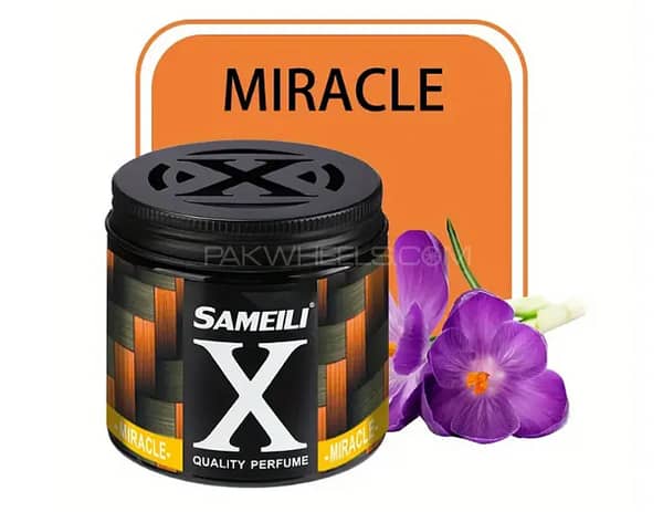 Sameili Gel Car Air Freshener – Long-Lasting Solid Perfume for Dashboard and Cup Holder