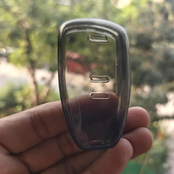 BIAC BJ40 Transparent Car Remote Key Cover - Smoke