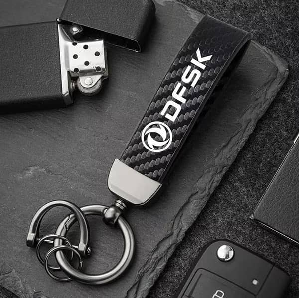 Carbon Fiber Metal Key Cover for Glory – Premium Car Key Protection Case