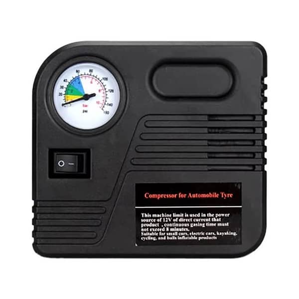 Car Tire Inflator, Portable 12V Electric Compressor, 150 PSI
