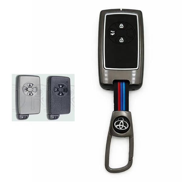 Premium Toyota Prius Key Metal Cover – BMW Style for Durable Protection and Sleek Look