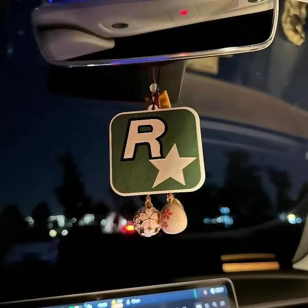 GTA Car Air Freshener Hanging Card – Green