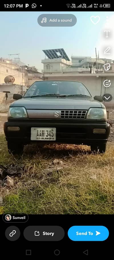 Suzuki Mehran VX 2016