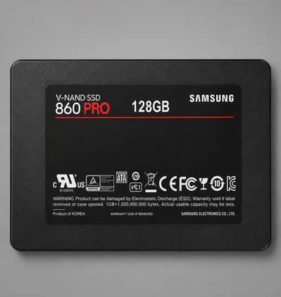 New SSD with Samsung V NAND 860 PRO(128)