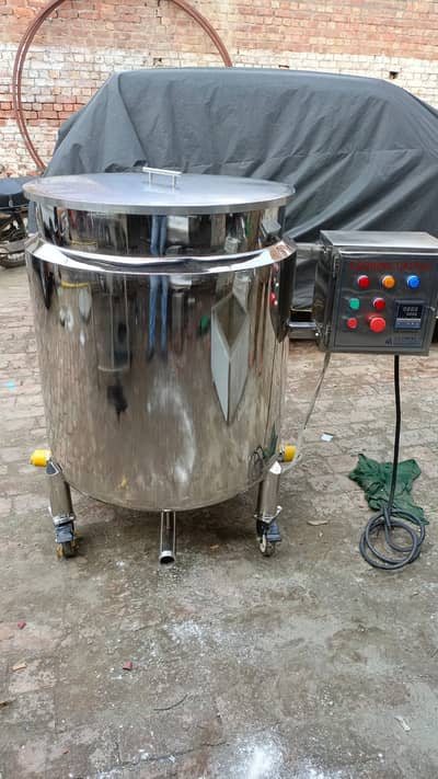 Double Jacket Cooking Kettle