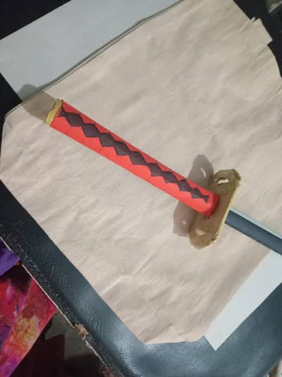 A paper katana, DIY handmade katana-sword