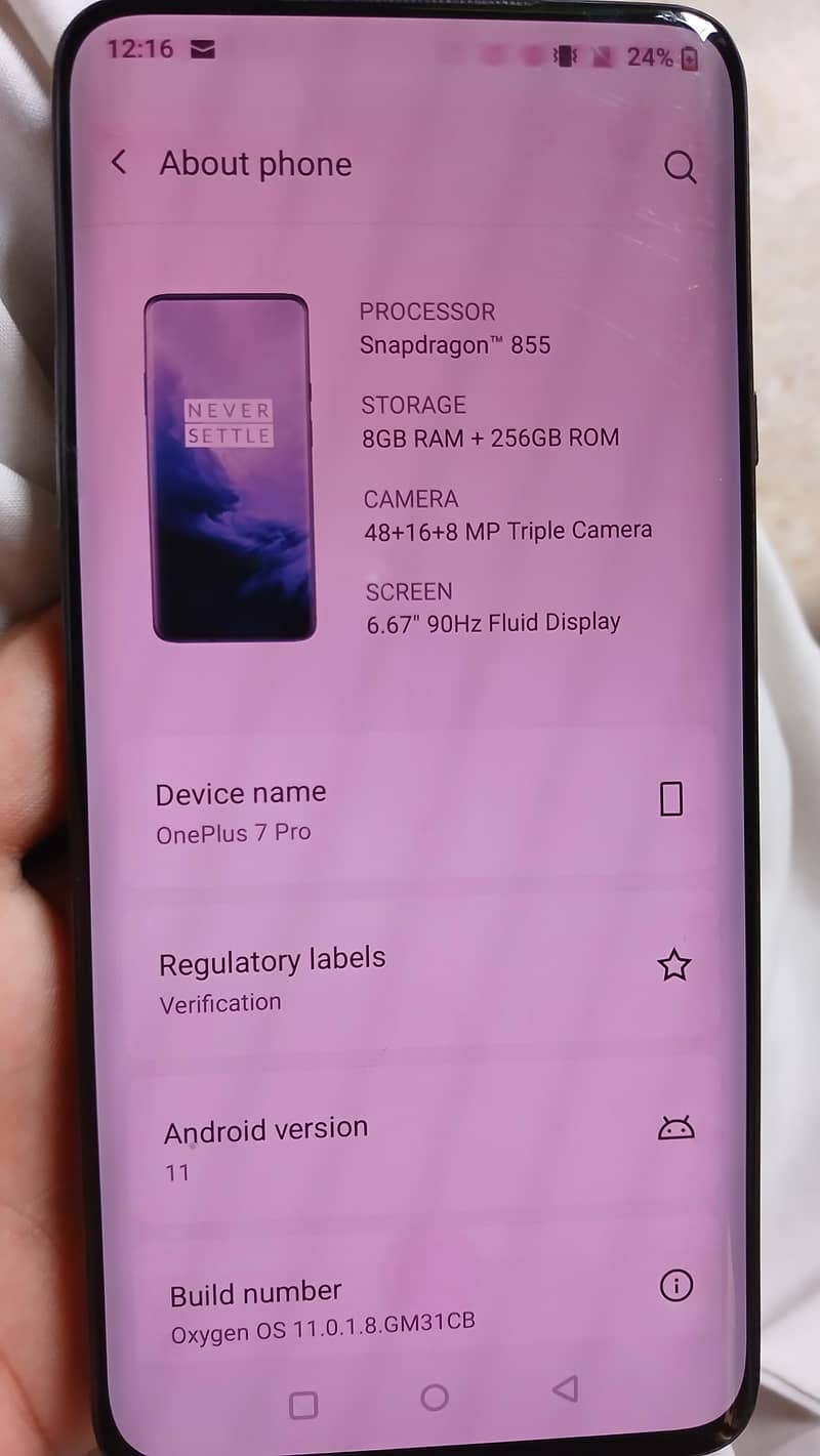 One Plus 7 Pro 8