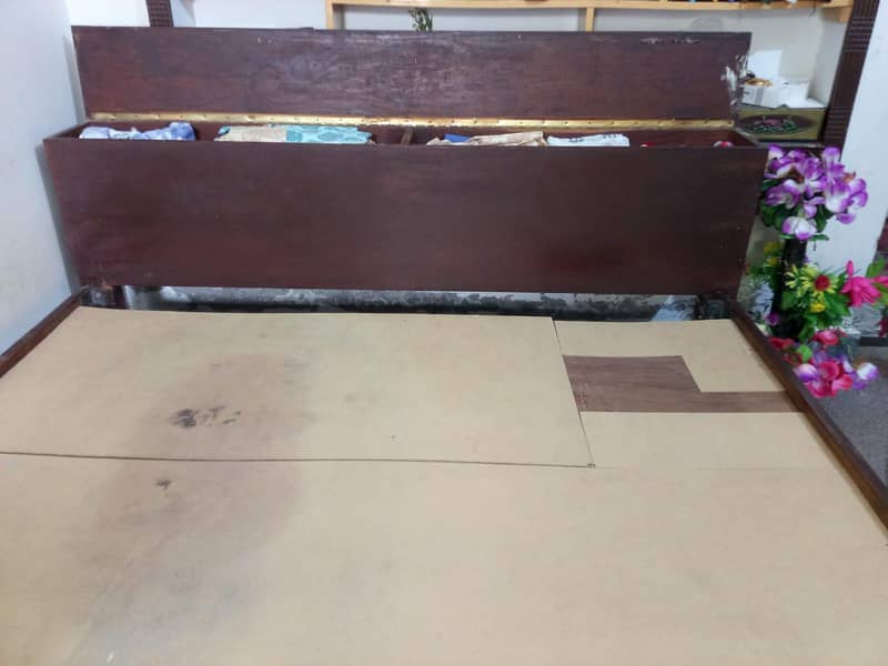 double bed with two side tables 4