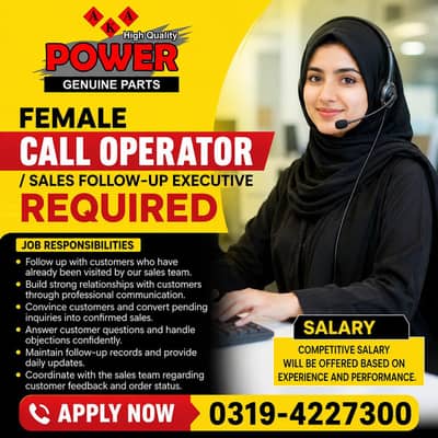 Female Call Operator