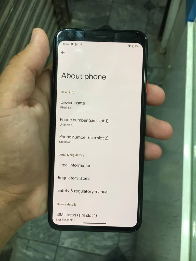 Google Pixel 4 XL Patch 6