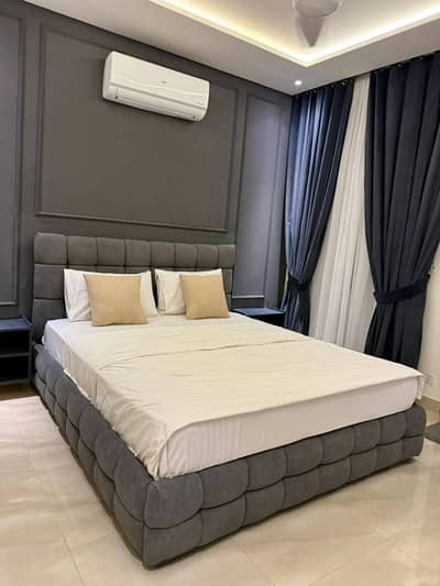 One bedroom apartment per day avai available Gulbug green slamabadlable Gulbug green Islamabad lukurya furnished apartment