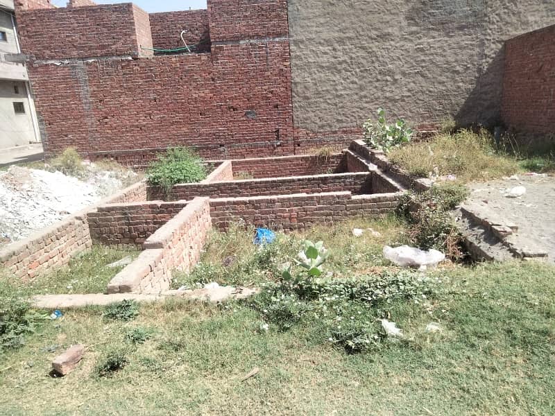 3.5 Marla Residential Plot For Sale 1