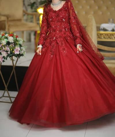 Bridal Barbie frock