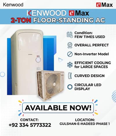 kenwood 2 ton flooring ac