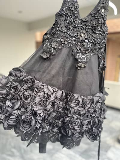 Black girls party frock
