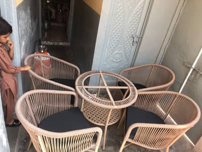 Rope Chairs full set