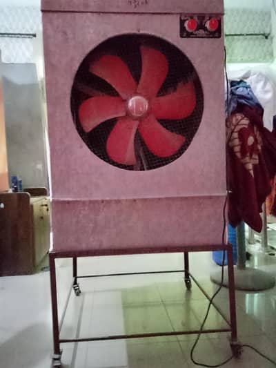 General Room Cooler with Honeycomb Pads & Wheel Stand