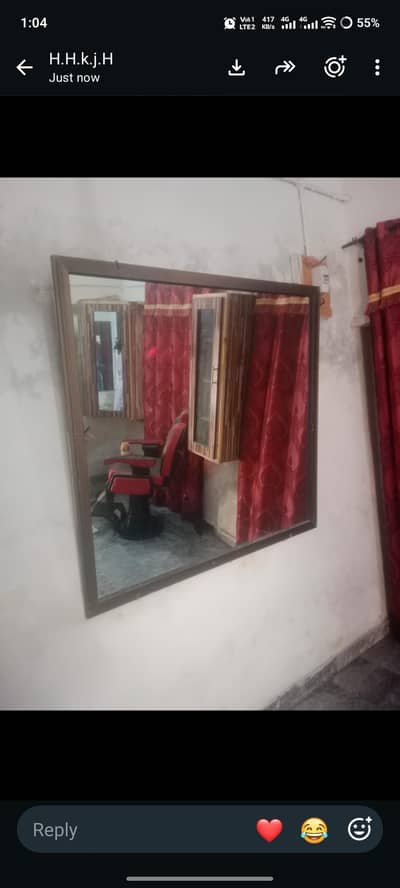 aluminum frame mirror