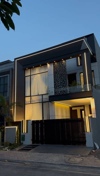 5 Marla Modern Elevation Brand New Corner house For Sale Near Ring Road and Grand Mosque serious client only