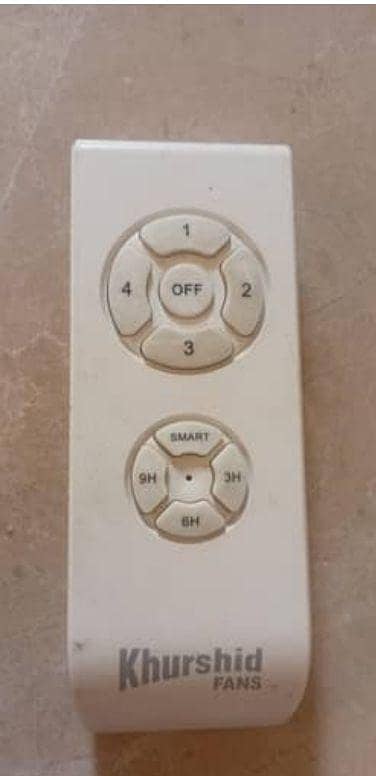 ac DC fan ess trah ka remote hy kise k pas to rabta Kary please