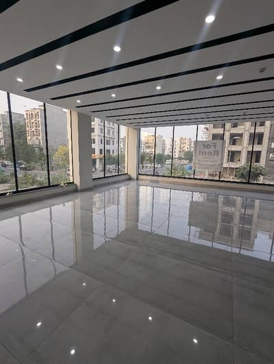 5 Marla Brand New corner plaza 1st floor available for rent near Grand Mosque serious client