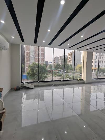 5 Marla Brand New Corner Plaza 1st Floor Available For Rent Near Grand Mosque Serious Client
