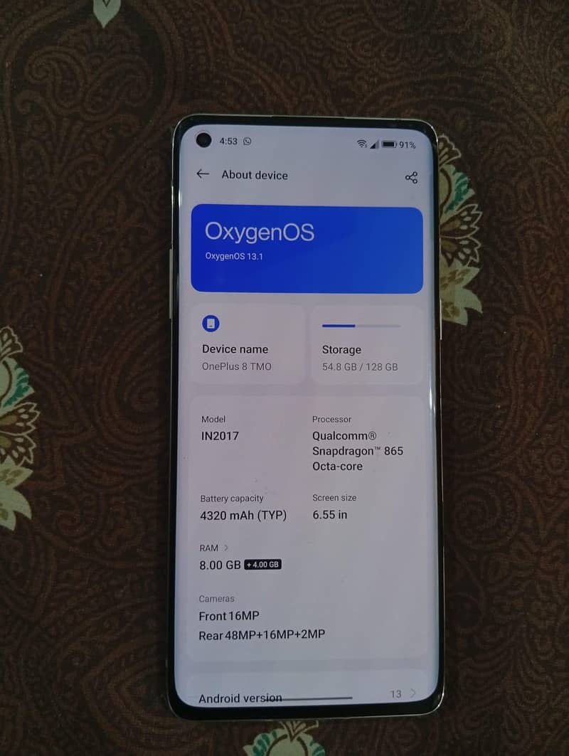 One Plus 8 3