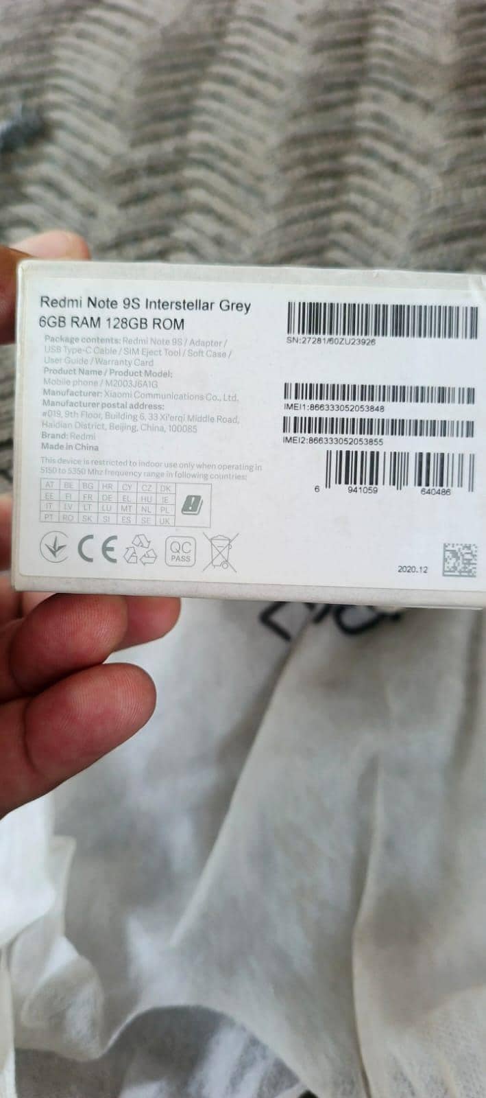 redmi note 9s 8