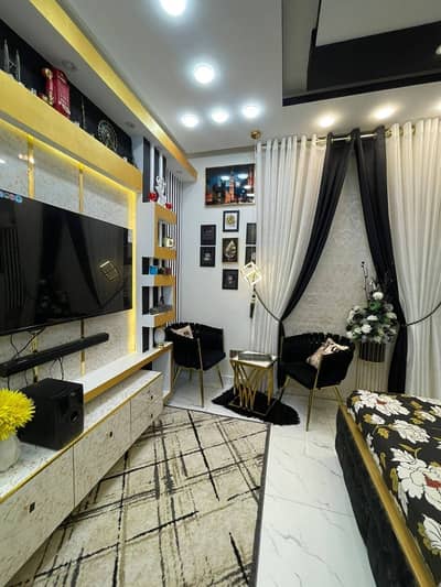 2 bed dd flat available for sale in Madina blessings west open in kda lease