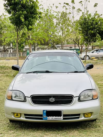 Suzuki Baleno 2005 JXR Islamabad number