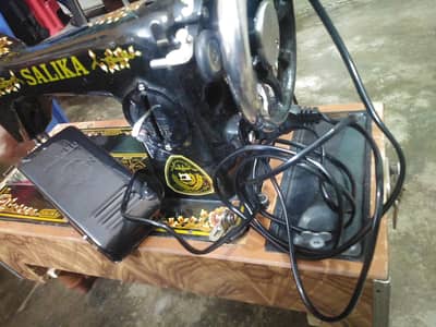Salika company machine with new motor unused