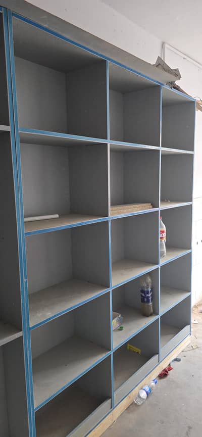shelves cabinet wooden  counter